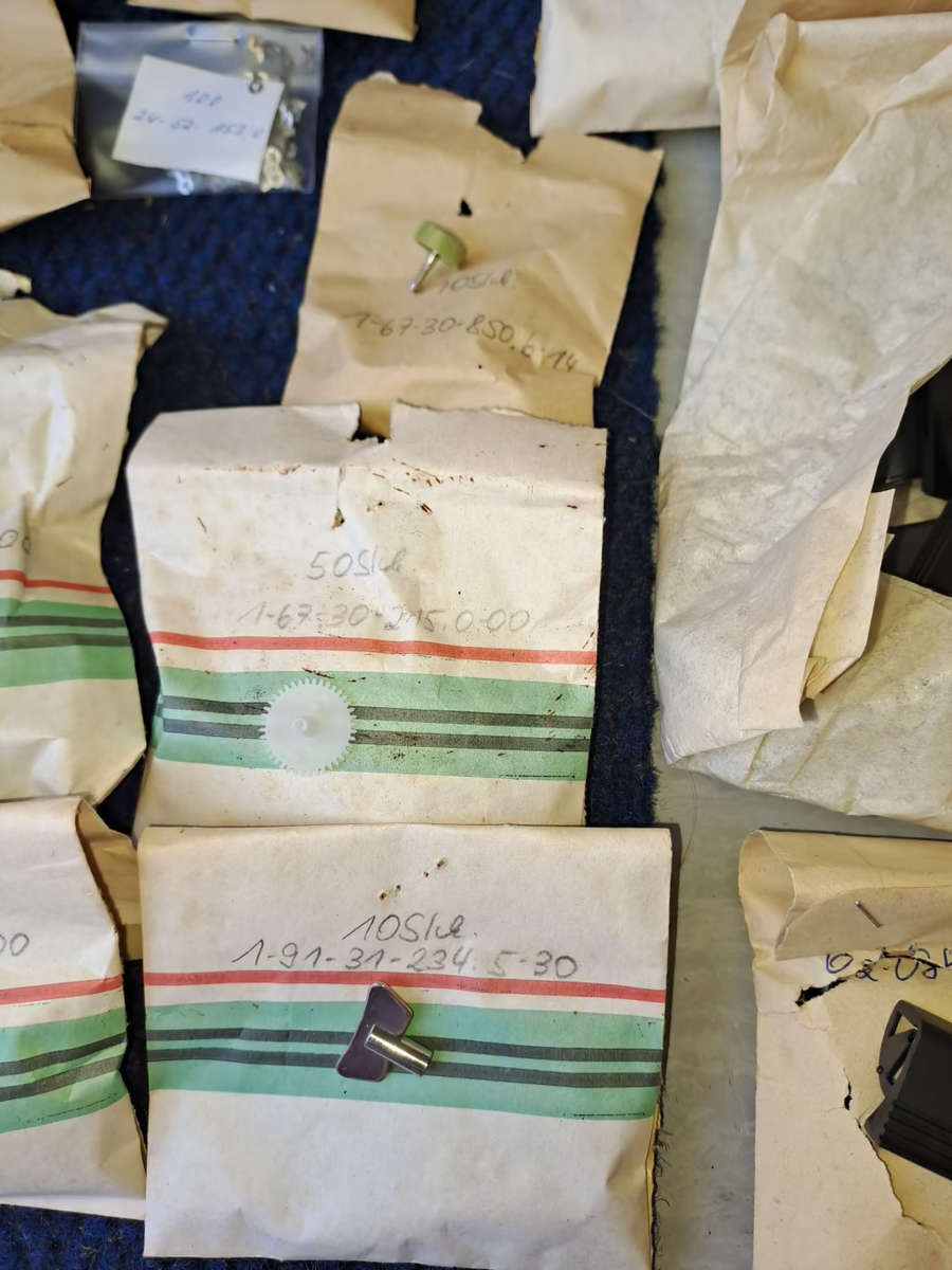 vintage alarm clock spares