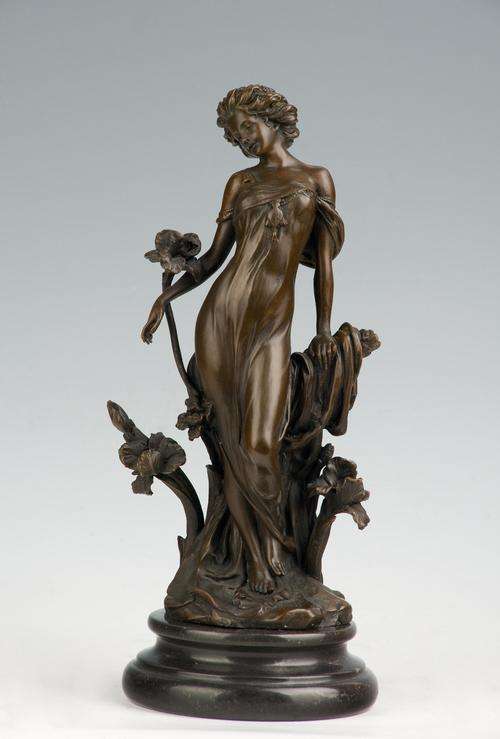 BRONZE SCULPTURE AFTER AUGUSTE MOREAU