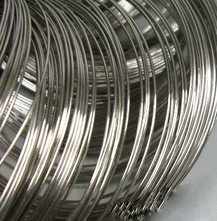 Memory wire, 1mm thick (18 gauge), 55-60mm diameter for bracelets, sold per 10 coils