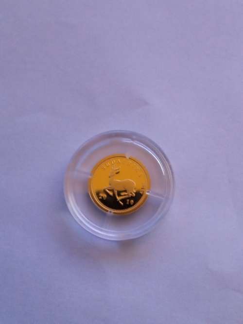 WORLD FOOTBALL CUP 2010, PROOF GOLD COIN, JOHANNESBURG SOCCER CITY