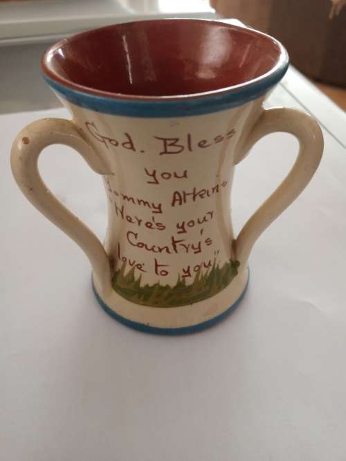 BOER WAR 1899-1900 3 HANDLE LOVING CUP