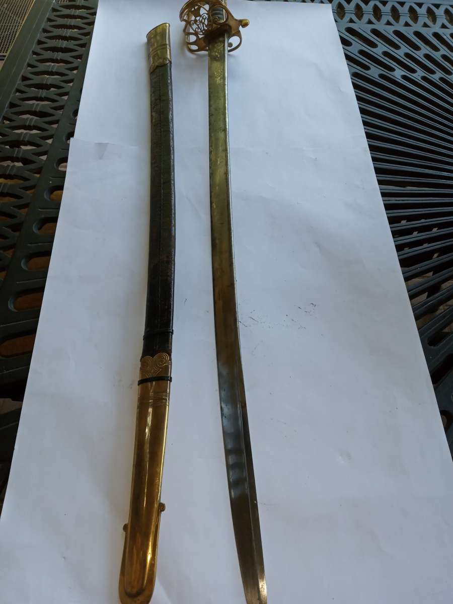 EXTREMLY RARE 1822 PATERN OFFICERS SWORD TO THE 45th REGIMENT