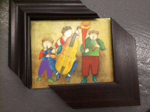 Acrylic on canvas framed