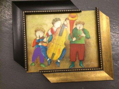 Acrylic on canvas framed