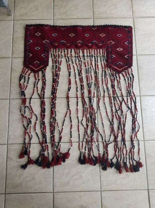 Persian Handknotted Door/Window Decoration