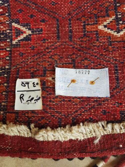 Persian Handknotted Door/Window Decoration