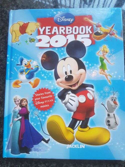 Lot of 3 English Childrens Classic Tales, 1 Disney Yearbook