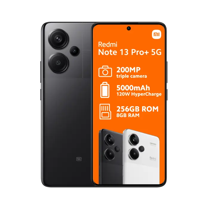 Xiaomi Redmi Note 13 Pro+ 5G Dual Sim 256GB - Black
