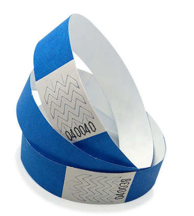 Tyvek Wristband--100 pcs