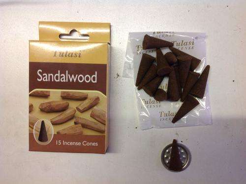 Tulasi Incense Cones:Sandalwood