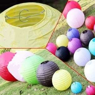 10pcs--CHINESE LANTERNS (15cm)