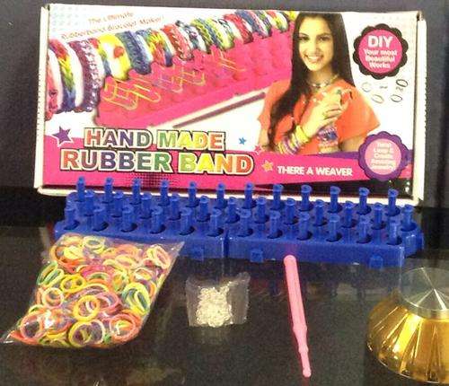 Loom band with 600 mix colour ribbon band