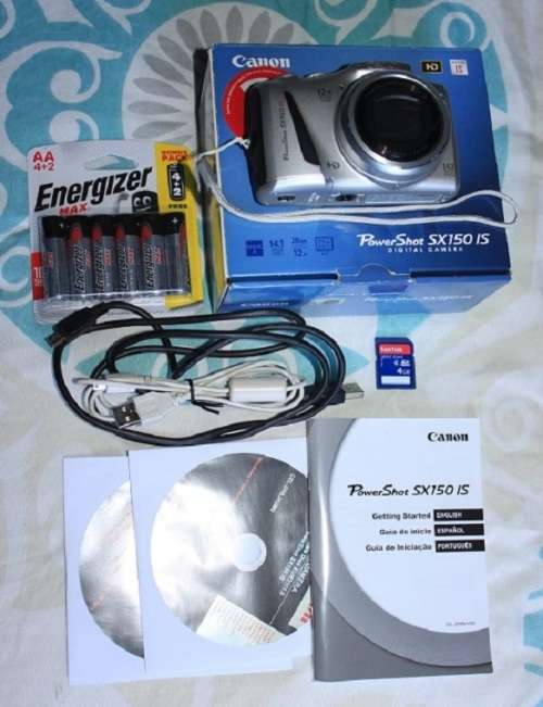 DIGITAL CAMERAS CANON POWERSHOT SX 150 IS AND (PLUS FREE SAMSUNG DIGIMAX)