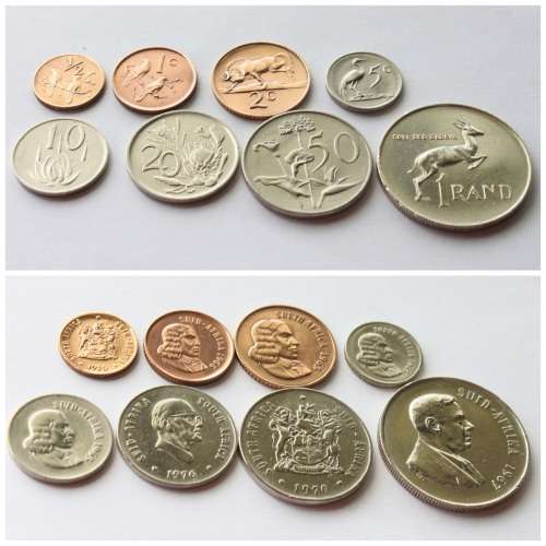 SOUTH AFRICAN COIN SETS (3 SETS)