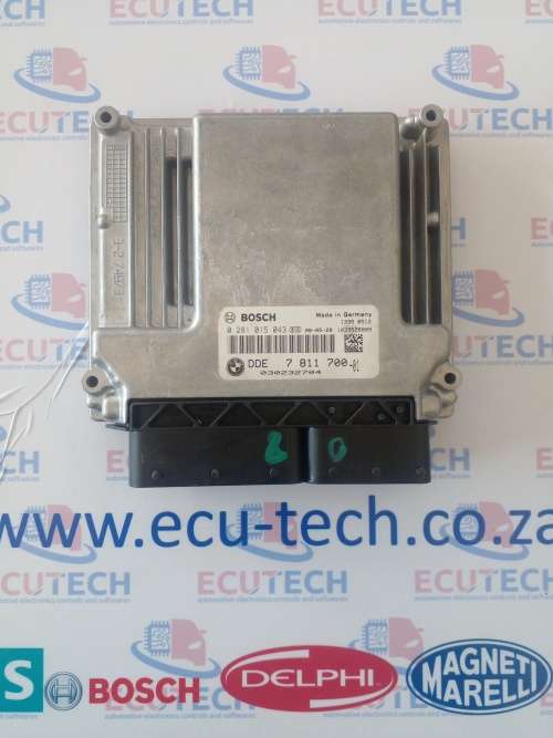 BMW E90 320 DIESEL FACELIFT 0281015043 DDE78811700 ECU COMPUTER BOX