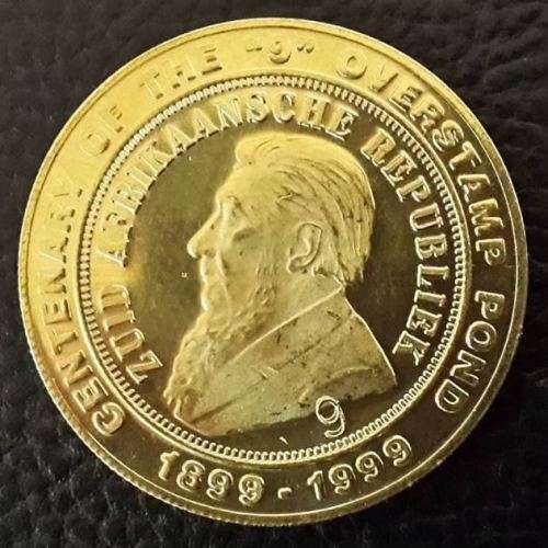 *** CENTENARY OF THE "9" OVERSTAMP POND - MEDALLION ***