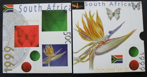 *** 1999 - SA UNCIRCULATED COIN SET - AS ISSUED BY SA MINT ***