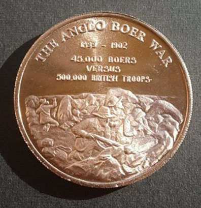 *** THE GLORIOUS TRIO - ANGLO BOER WAR COMMEMORATIVE MEDALLION ***