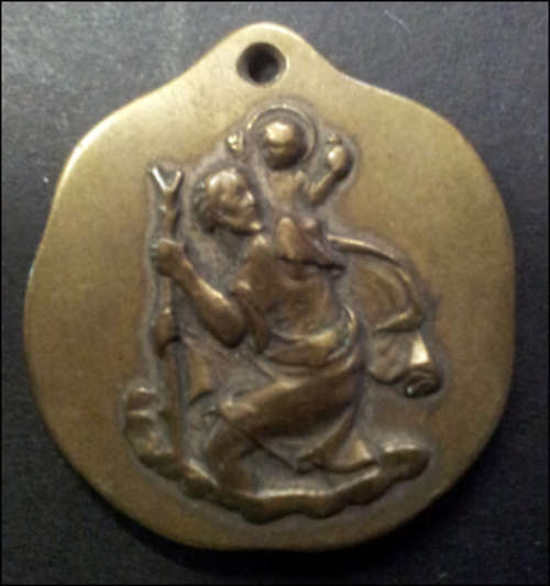 ***SAINT CHRISTOPHER MEDAL***