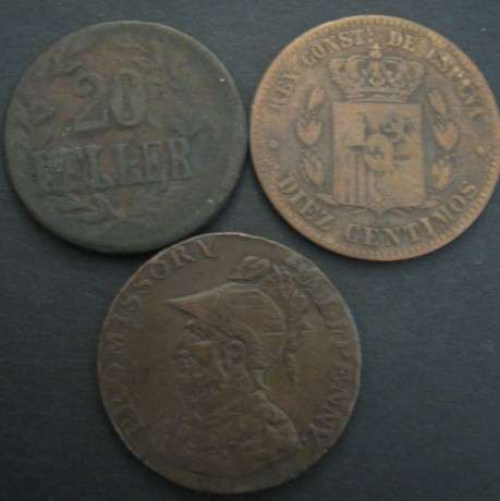 *** LOT OF 3 VERY OLD AND RARE COINS - 1 BID FOR ALL #234 ***