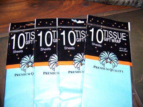 GIFT WRAPPING - TISSUE PAPER BLUE