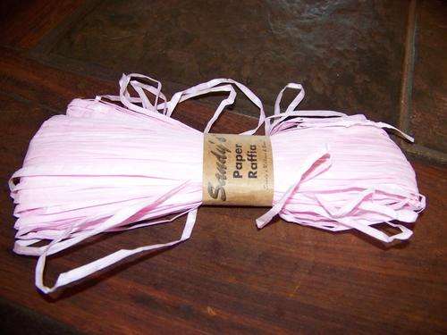 GIFT WRAPPING - RAFIA LIGHT PINK