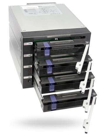IcyDock 4 in 3 SATA I & II Internal Drive Bay - Excellent Space Saver!!!