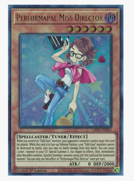 Performapal Miss Director (R30 Shipping Available) #C5