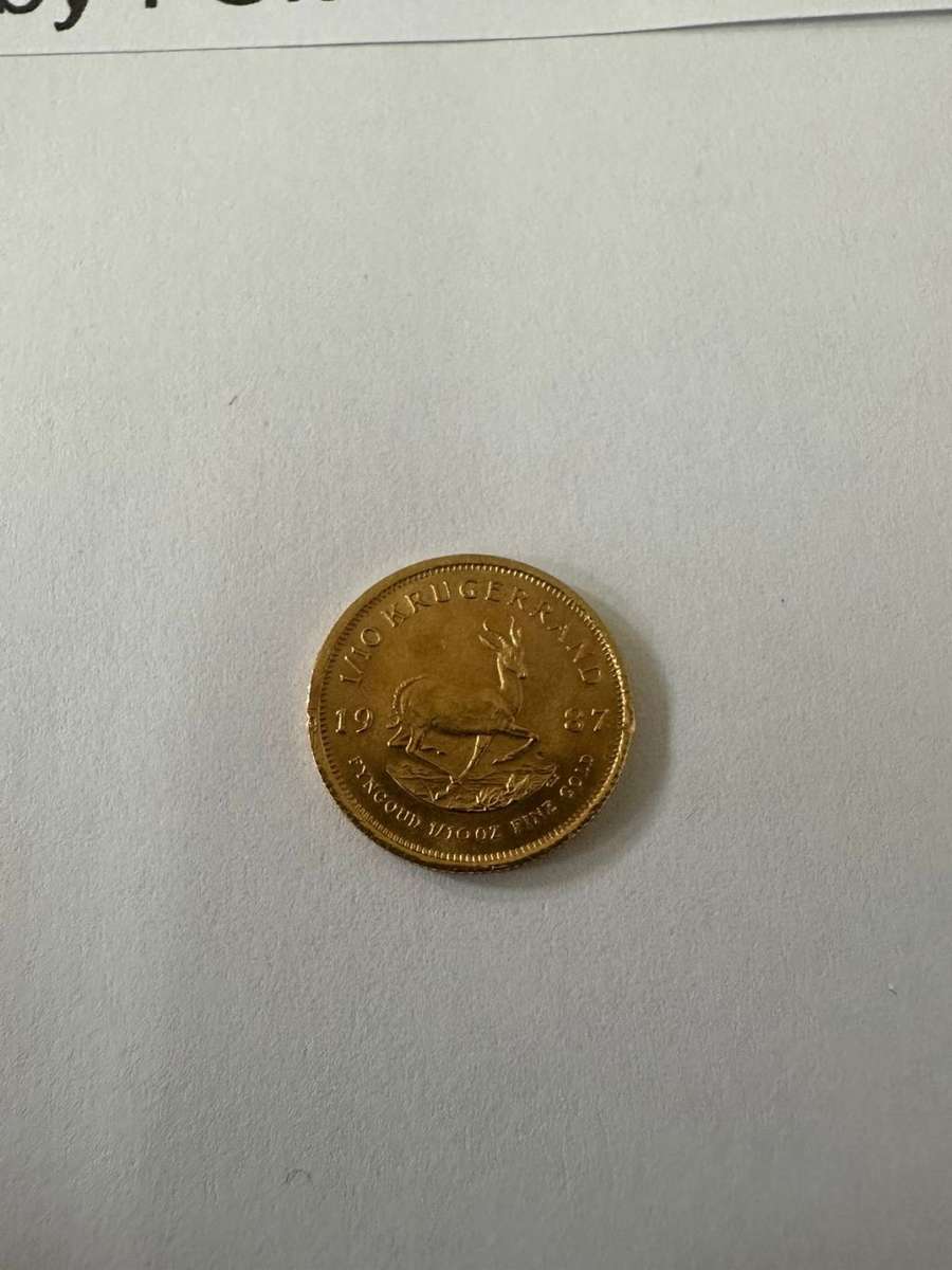 1/10 RSA 1987 Gold Kruggerrand