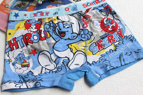 Cute Boys Smerfy Boxers--Size M, L and XL--Limited Stock