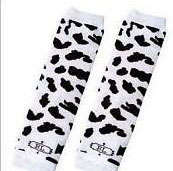 Baby Legs--Leg Warmers--cow print