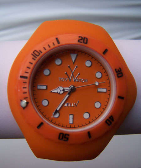 Funky Jelly Silicone Watches - Orange