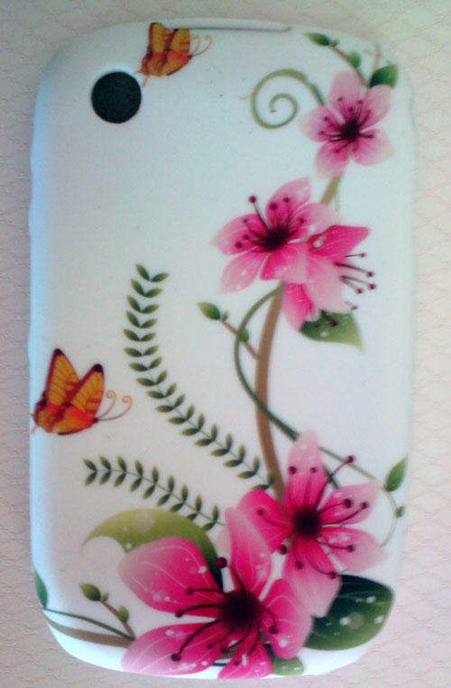 Blackberry softTPU case for Curve 8520 -- Floral Covers