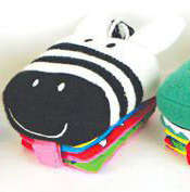Softplay Baby Books--Zebra--A snuggly, stripy book for babies!