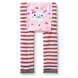 bum bum leggings---the newest fashion for your baby-0-1 years-stripy rabbit