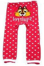bum bum leggings---the newest fashion for your baby-1-2 years-bright pink suqirrel