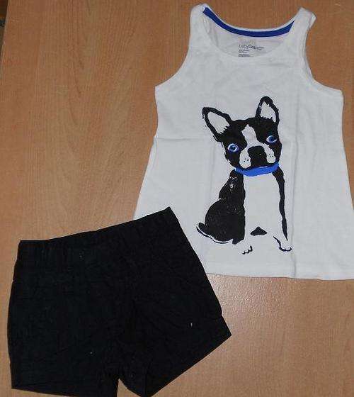 Baby Gap  Dog Tank Top and Shorts 3 â 4 years old