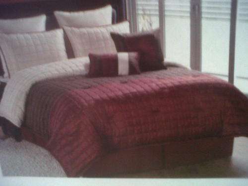 COMFORTER SET 8 PIECE