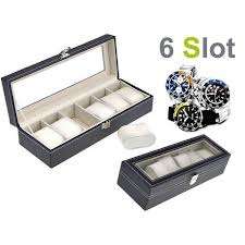 6 SLOT WATCH BOX