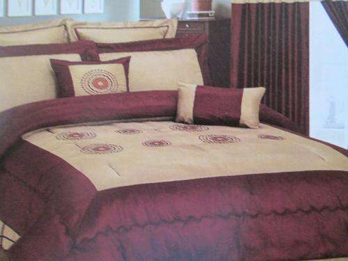 LIMITED EDITION COMFORTERS (MAROON AND GOLD) (Range 3)