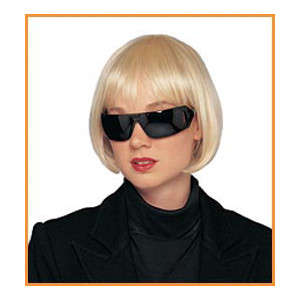 Ladies  Wig (costume) - Bob Blonde