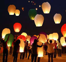 SKY LANTERNS (PURPLE)