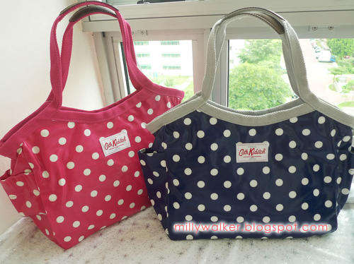 Polka Dot Bag (Blue)