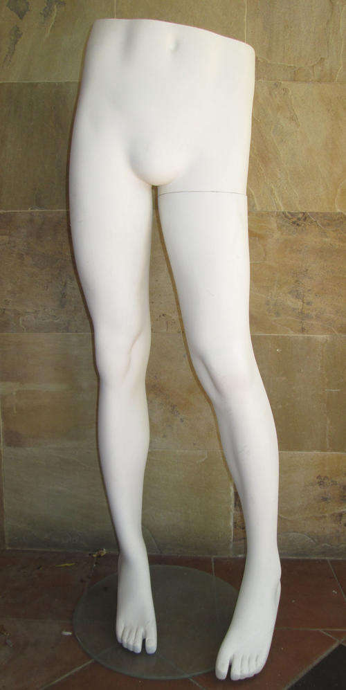 MANNEQUIN (LEGS ONLY - MALE - WHITE)(Second Hand)