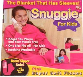 Snuggie Blankets (kiddie)-pink