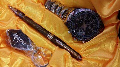 mens watch and pen set