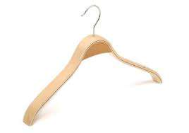 Plain Wooden Curved Hanger