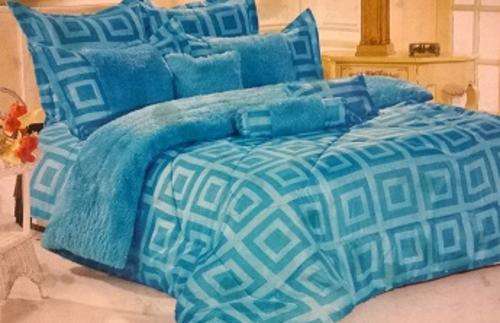 KING SIZE COMFORTER SET - turquoise
