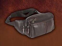 Leatherette Moon Bag