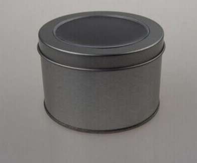 ROUND WATCH BOXES (WITH SCREEN) (SILVER)